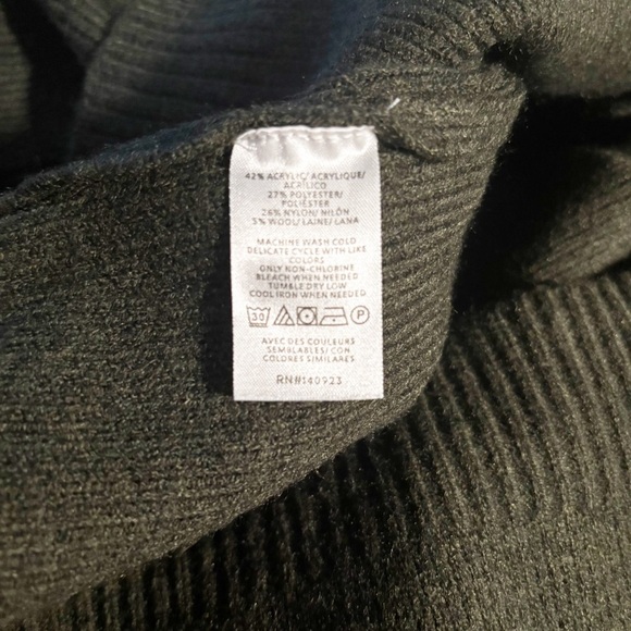 Loft Olive Green Button-Up Cardigan - Picture 9 of 10